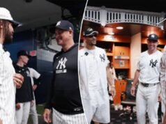 Jalen Brunson e Josh Hart hanno ripreso il video dietro le quinte dei festeggiamenti allo Yankee Stadium