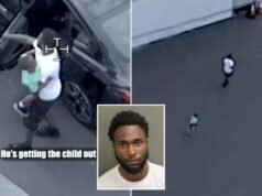 Un uomo della Florida avrebbe abbandonato un bambino durante un inseguimento ad alta velocità da parte degli agenti