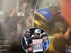 OG Anunoby trasmette accidentalmente la celebrazione nello spogliatoio dei Knicks su Instagram Live