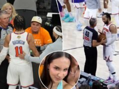 Il sostenitore dei Viral Spurs potrebbe aver avuto un incontro con un fan coinvolto nel volgare incidente di Jalen Brunson