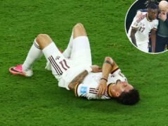 La star della Spagna Yeremy Pino potrebbe saltare il resto della Coppa del Mondo a causa degli infortuni che si accumulano causando grande preoccupazione