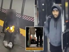 Piromane adolescente di New York condannato a 5 anni di prigione per aver dato fuoco a un senzatetto addormentato nella metropolitana