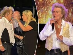 Rod Stewart interrompe il concerto nello Utah per usare la bombola di ossigeno sul palco dopo essere quasi svenuto