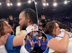 Mariska Hargitay ha un momento emozionante con Jalen Brunson dopo la vittoria dei Knicks: “Ti amo”