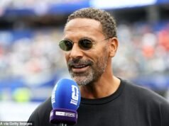 La reazione di Rio Ferdinand alla revoca del cartellino rosso di Folarin Balogun da parte della FIFA è stata nauseante. L’ex leggenda del Manchester United si è ridotto a uno shill di Gianni Infantino – e questo dovrebbe essere il chiodo nella bara per la sua carriera da esperto
