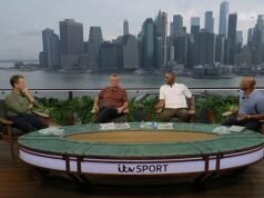 ITV è costretta ad abbandonare lo studio della Coppa del Mondo in vista dello scontro tra Francia e Marocco mentre New York è colpita dalle tempeste