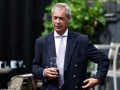 La polizia arresta un uomo per aver minacciato di sparare a Nigel Farage dopo che l’ex deputata Ann Widdecombe è stata uccisa in un “attacco mirato”