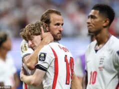 Il principe William dice ai Tre Leoni di “tenere la testa alta” dopo la sconfitta della Coppa del Mondo contro l’Argentina