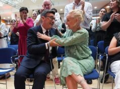 La moglie di Andy Burnham, Marie-France Van Heel, sarà la First Lady non ufficiale della Gran Bretagna, ma probabilmente “manterrà un profilo basso una volta che lui sarà nella decima posizione”