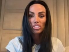 Katie Price giura di ritenere il marito truffatore Lee Andrews responsabile di “aver fatto del male ad altre persone” dopo che la sua famiglia si è rivoltata contro di lui, mentre sua sorella lo definisce “un testone irrispettoso” per aver “pubblicizzato” il sex tape