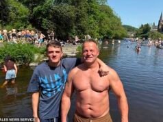 Il padre muore nel fiume dopo un temerario salto sul ponte e sua madre, 70 anni, muore in un incidente mentre cercava di identificare il corpo