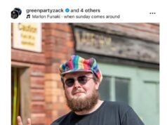 La polizia municipale NON interverrà sulla foto condivisa da Zack Polanski della maglietta “che mostra l’esecuzione di Nigel Farage”