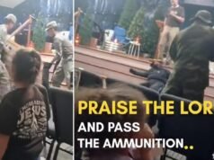 Un finto plotone d’esecuzione irrompe nella classe biblica della chiesa del Kentucky e “uccide il diavolo” davanti ai bambini
