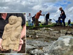 Misteriosa reliquia dello “spirito guardiano” dell’Impero Romano ritrovata 1.600 anni dopo — sotto un muro in Inghilterra