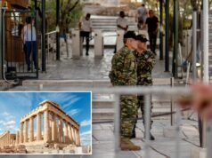 Atene, Grecia: uomo accoltella e ferisce 2 turisti vicino all’acropoli: poliziotti