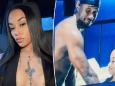Gli stivali da Usher escono dal palco dopo la sua risposta dolorosamente imbarazzante ai suoi seducenti passi di danza