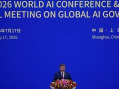 Il cinese Xi afferma che l’intelligenza artificiale “non dovrebbe essere l’esibizione solista di un singolo paese”