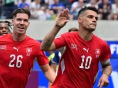 Il capitano svizzero Granit Xhaka dopo aver battuto l’Argentina: l’arbitro ci ha ucciso!