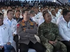 Elenco dei funzionari che accompagneranno Prabowo al lancio del B50, sono presenti il capo della polizia nazionale e il comandante in capo, il procuratore generale è assente