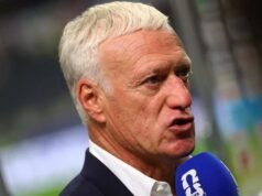 Didier Deschamps arrabbiato con l’arbitro dopo la Francia battuta dalla Spagna nelle semifinali dei Mondiali 2026