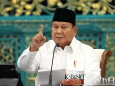 Prabowo: Non ci sarà un’Indonesia dorata se le giovani generazioni verranno distrutte a causa della droga
