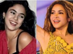 Il ritratto di Shakira allora e adesso non è molto diverso! Ha quasi 50 anni ma si dice che il suo volto non sia cambiato affatto