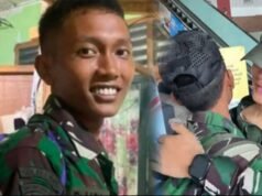 Il momento d’addio di Prada Arif Budi Sampurna, vittima del pestaggio a South Tangerang, diventa virale, gli amici ti ricordano di stare attento