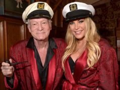 La vedova di Hugh Hefner, Crystal, accusa la star di Friends di essere “la più grande cliente di Playboy Mansion” dopo averla derisa per aver preso i soldi del defunto magnate