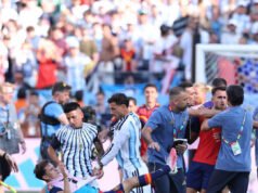 VIDEO: L’Argentina litiga con la Spagna dopo la schiacciante sconfitta ai Mondiali