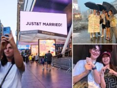 I turisti si imbattono in Taylor Swift, le nozze MSG di Travis Kelce in un momento “molto bello” a New York: “Vorrei che lo facessero a Chicago”