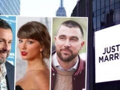 Matrimonio tra Taylor Swift e Travis Kelce officiato da Adam Sandler