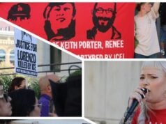 Gruppi di attivisti di San Antonio protestano contro la sparatoria fatale all’ICE a Houston
