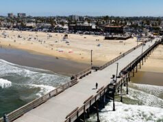 Centinaia di persone arrestate dopo i fuochi d’artificio lanciati sulla folla a Newport Beach, celebrazione del 4 luglio