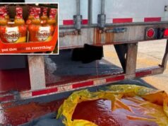 Un semirimorchio rovescia 40.000 libbre di salsa RedHot di Frank sull’autostrada dell’Ohio in mezzo a un’ondata di caldo