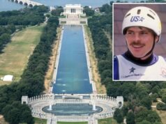 Canoista olimpico americano incriminato per presunto vandalismo alla piscina riflettente del Lincoln Memorial