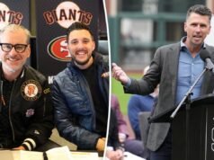 Intervista a Buster Posey rovinata da un imbarazzante momento hot al microfono