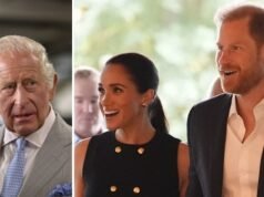 Il re e la regina incontrano il principe Harry, Meghan e i bambini