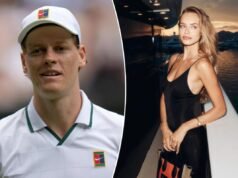 La fidanzata di Jannik Sinner, Laila Hasanovic, ruba i riflettori di Wimbledon con un elegante abito nero