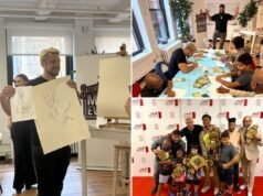 Le star della WWE collaborano con l’organizzazione no profit di New York per offrire lezioni d’arte “speciali” per i bambini affetti da cancro