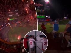 All-Star Game rende omaggio alla scena iconica di “The Sandlot” con uno spettacolo pirotecnico epico