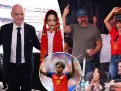 Penelope Cruz, Javier Bardem e Rosalía guardano la Spagna sconfiggere l’Austria ai Mondiali