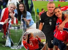 Nella vita tranquilla di Erling Haaland con la fidanzata Isabel Haugseng Johansen