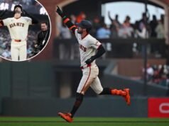 Bryce Eldridge mette a segno il primo Splash Hit in carriera nella vittoria dei Giants sui Rockies