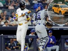 La partita Yankees-Dodgers è stata rinviata, riprogrammata per il doubleheader di domenica mentre gli acquazzoni colpiscono New York