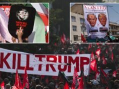 I lealisti iraniani promettono di assassinare Trump durante il funerale dell’Ayatollah Khamenei: “Ci sarà sangue”