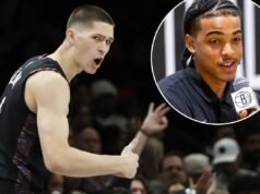 Egor Demin cerca di stabilire una connessione rapida con la scelta migliore del draft 2026 dei Nets