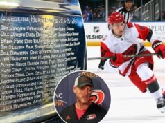 Il proprietario degli Hurricanes ha lasciato un giocatore fuori dalla Stanley Cup mentre includeva i membri della famiglia nello storditore della NHL