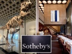 L’elegante ristorante Marcel di Sotheby’s presenta denti di T. rex e piatti succulenti