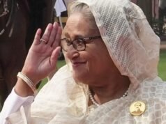 Sono determinata a tornare in Bangladesh: l’ex primo ministro Sheikh Hasina