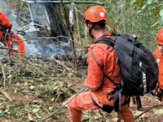 Quattro morti in un incidente elicottero a Rio de Janeiro, in Brasile